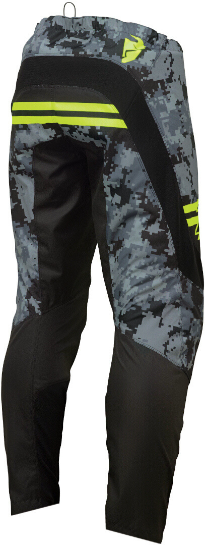 Thor Sector Digi Camo Motocross bukser sort/grå/gul 46 Figur 3