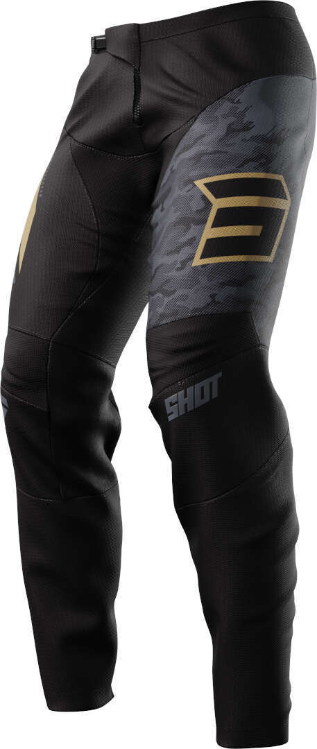 Shot Devo Matrix Calça Motocross preto/dourado 32 Figura 1