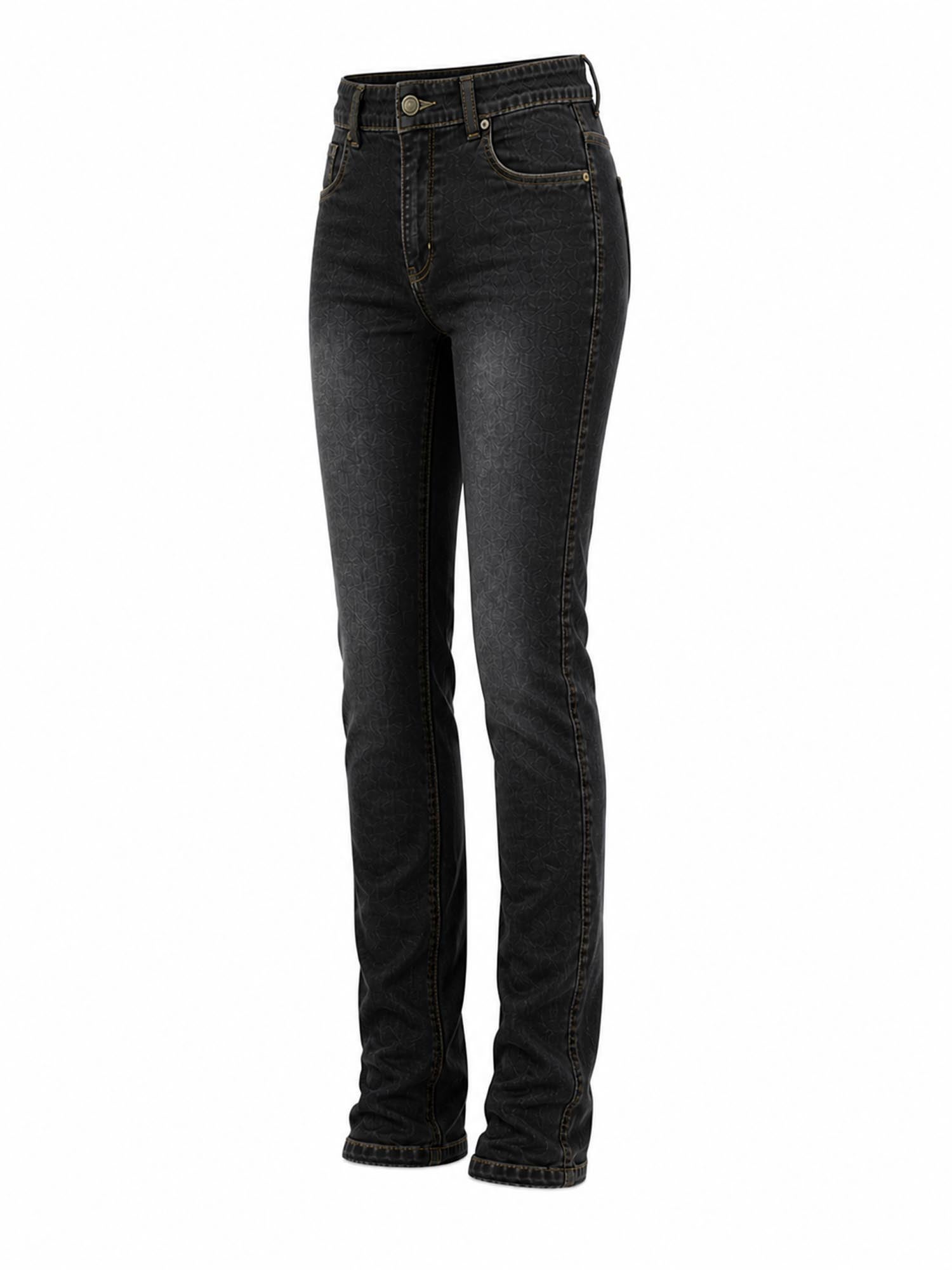 Bores Live Premium Plus Vaqueros de moto para mujer negro 32/32 Figura 2