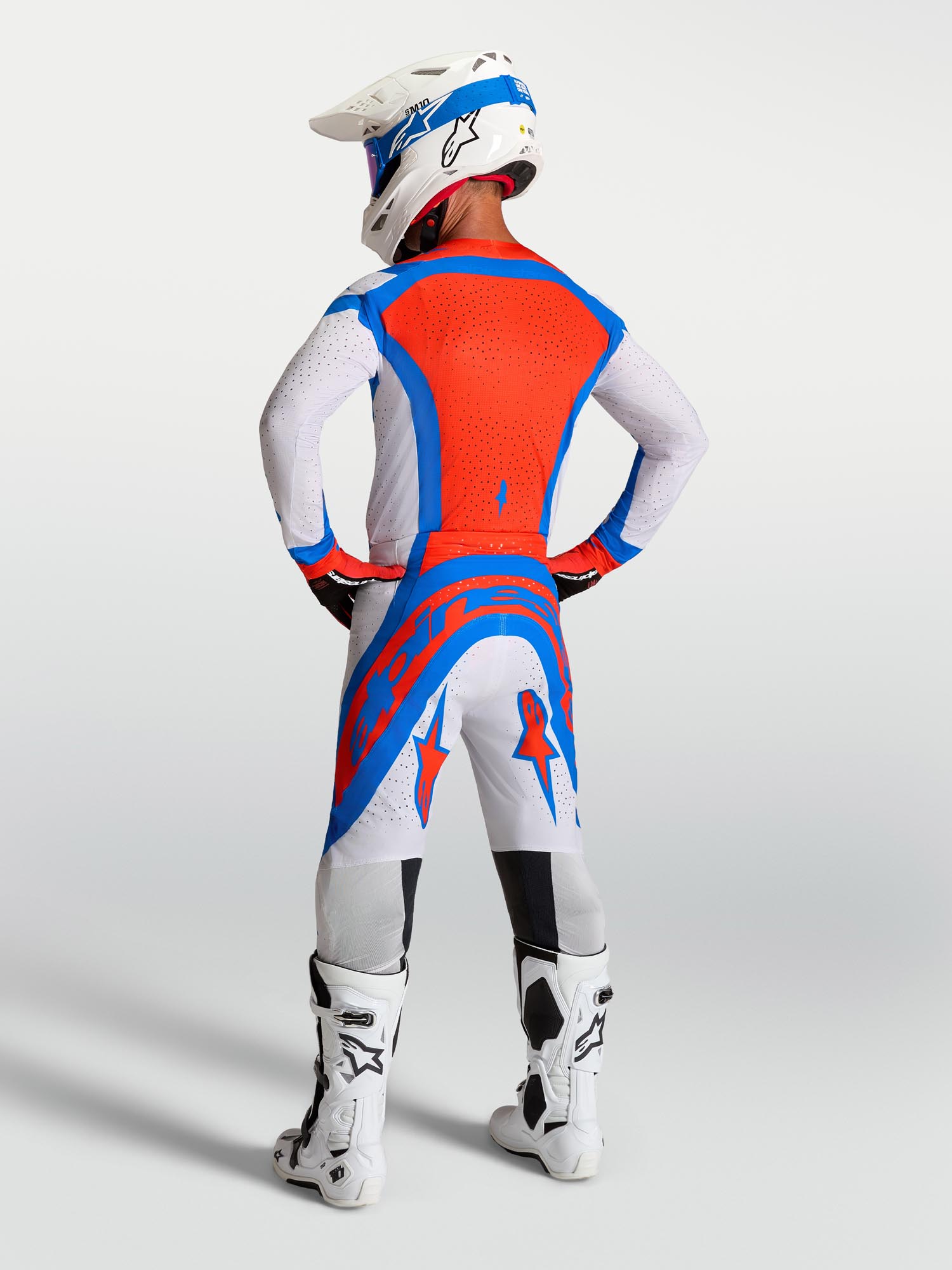Alpinestars Supertech Vesta Motocross Hose lila/rot 36 Abbildung 8