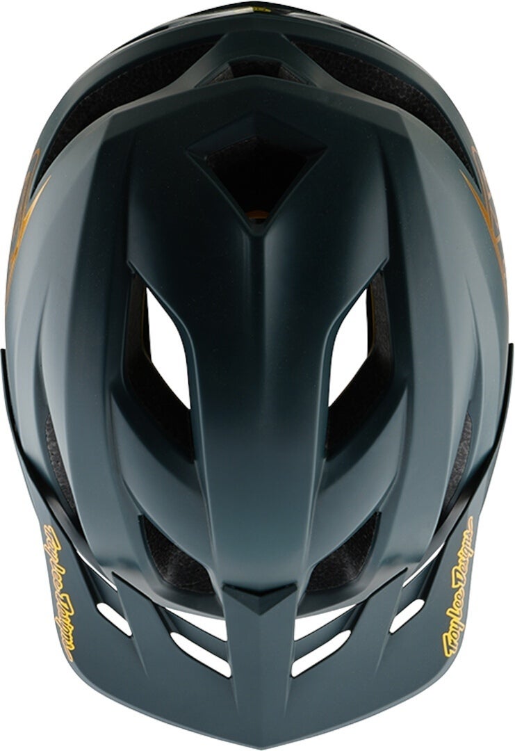 Troy Lee Designs Mips Flowline Point Kinderen Fietshelm Grey Matt 48-53 cm Figuur 4