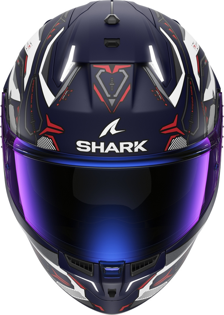 Shark Skwal i3 Linik Helmet blue matt/red M (57/58) Figure 5
