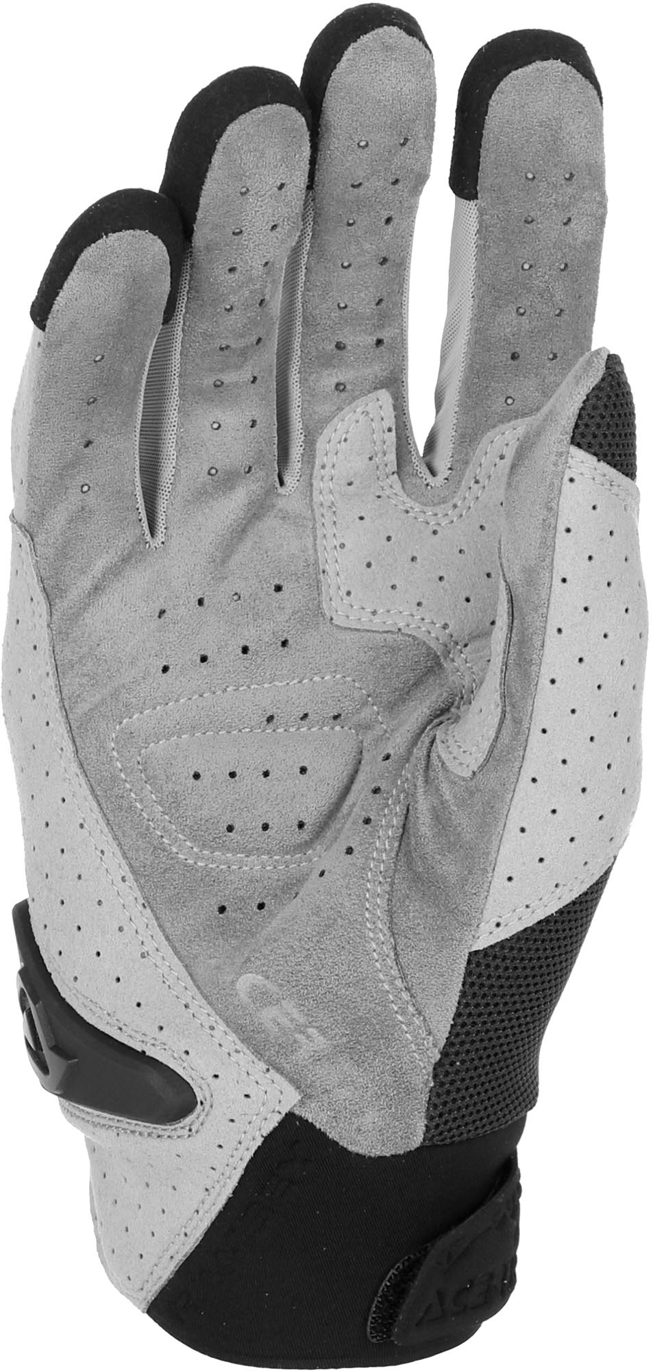 Acerbis Ramsey My Vented Pro Mesh Motorcycle Gloves black/grey XS Figure 2