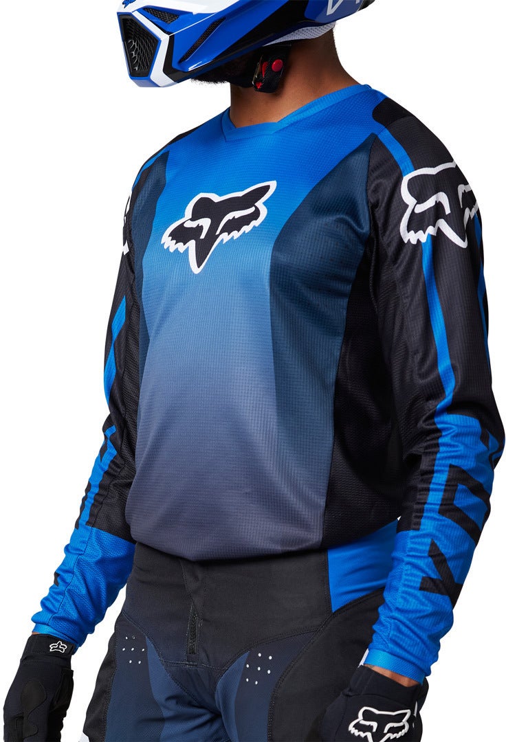 FOX 180 Leed Motocross Jersey blue XXL Figure 9