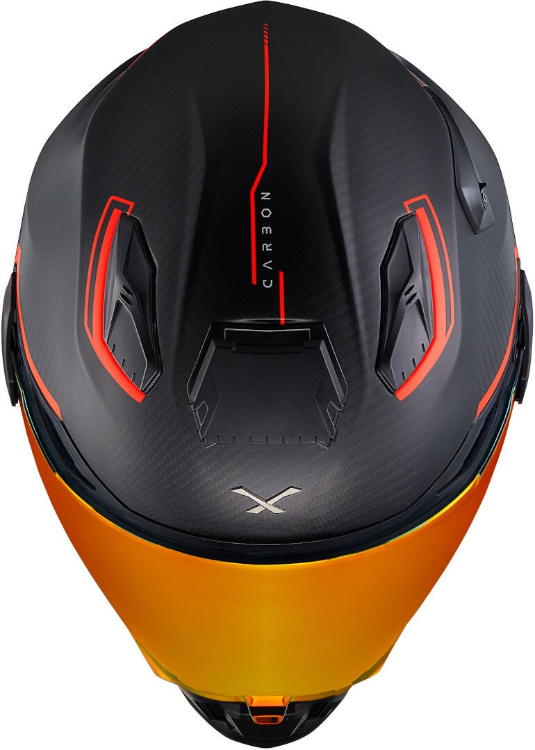 Nexx X.WST 2 Carbon Zero 2 capacete preto fosco/vermelho S (55/56) Figura 2