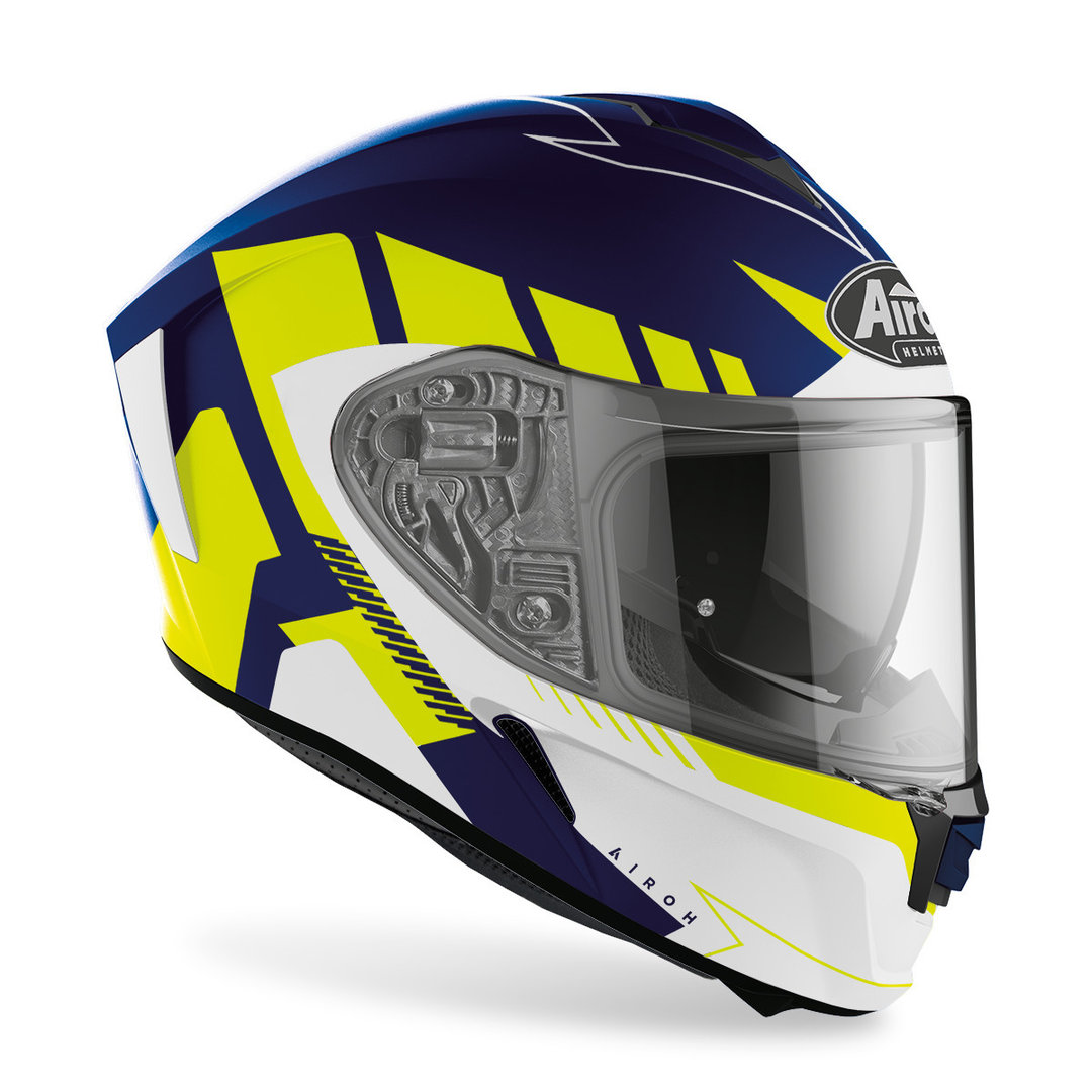 Airoh Spark Rise Helm blau/gelb S (55/56) Abbildung 2