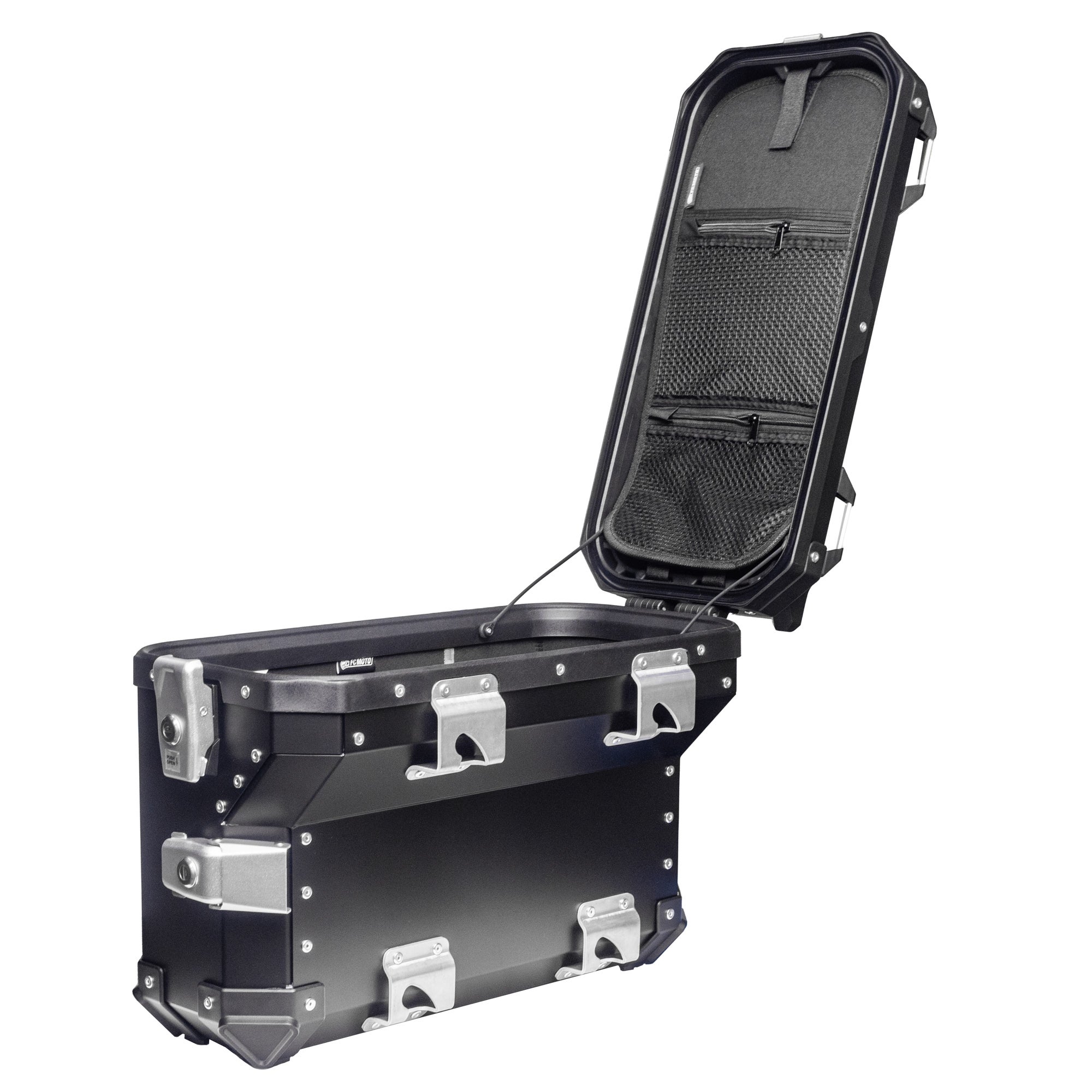 FC-Moto Terreno EVO 36 L Alu Side Case left with cutout black Figure 8