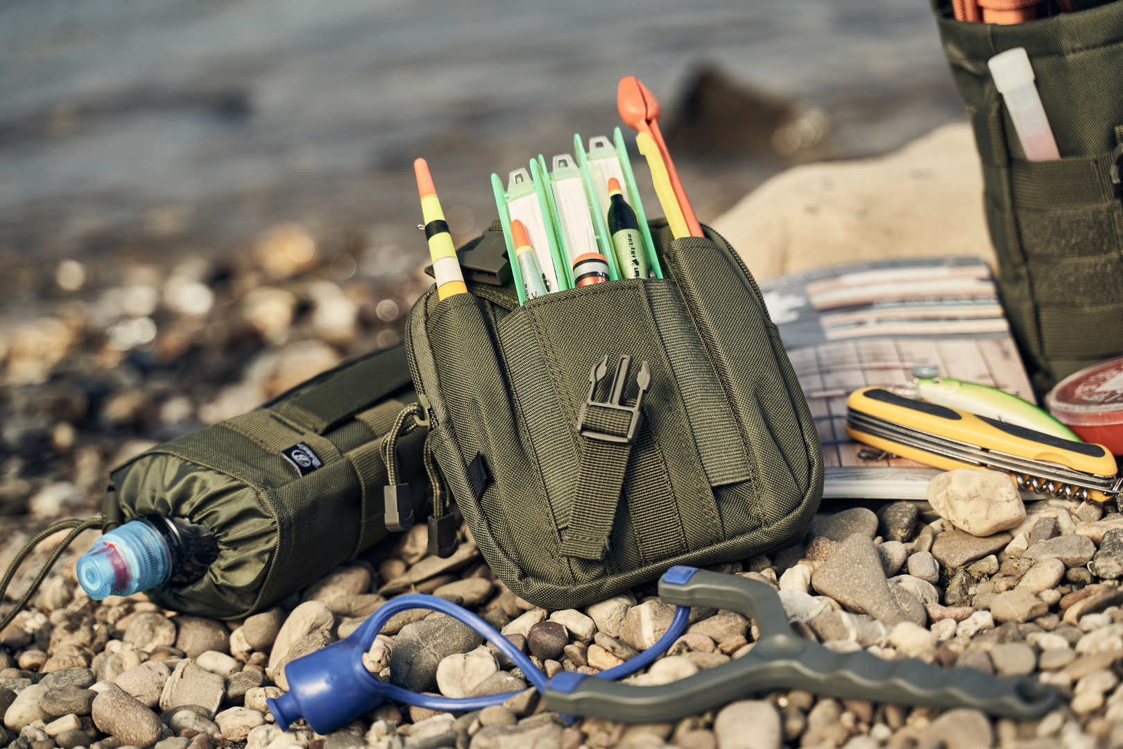 Brandit Molle Pouch Functional Väska Oliv Figur 4