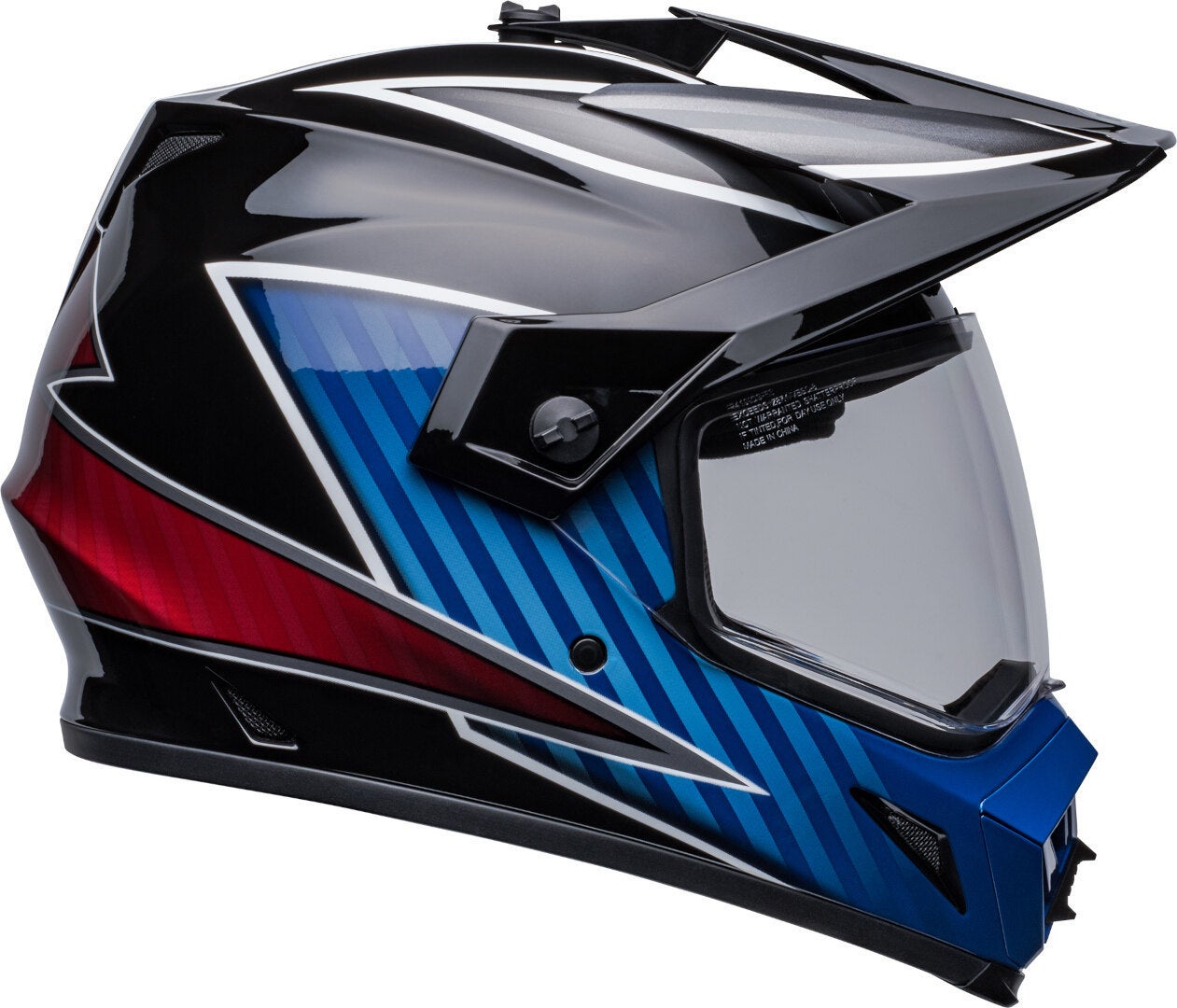 Bell MX-9 Adventure MIPS Dalton Motokrosová přilba černá/modrá XL Obrázek 15