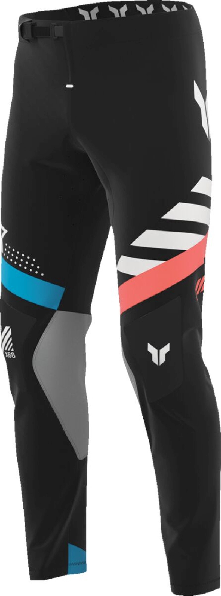 Thor Sportmode Synth Motocross bukser Sort 33 Figur 3