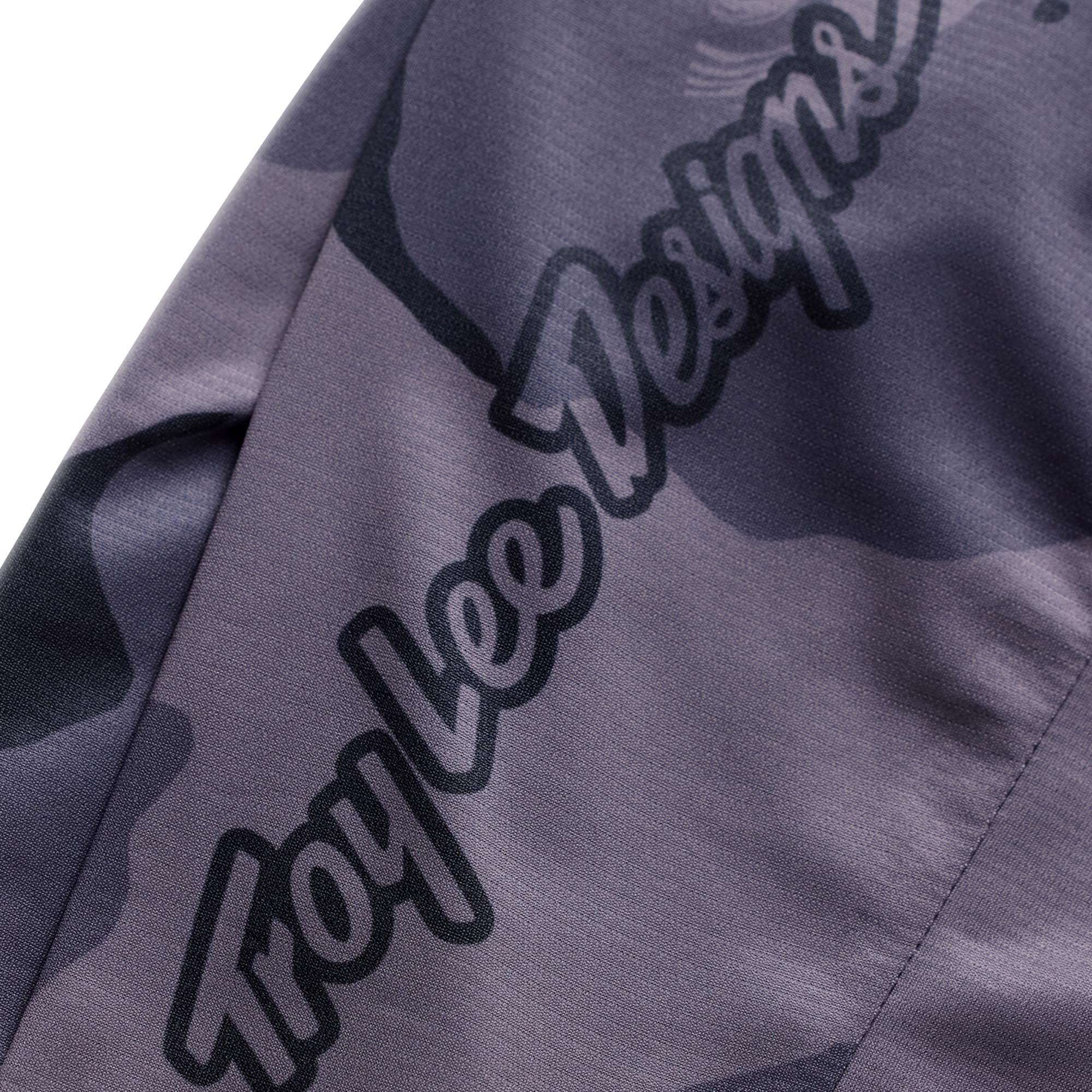 Side view of Troy Lee Designs Skyline Pro Flow Camo Bicycle Jersey