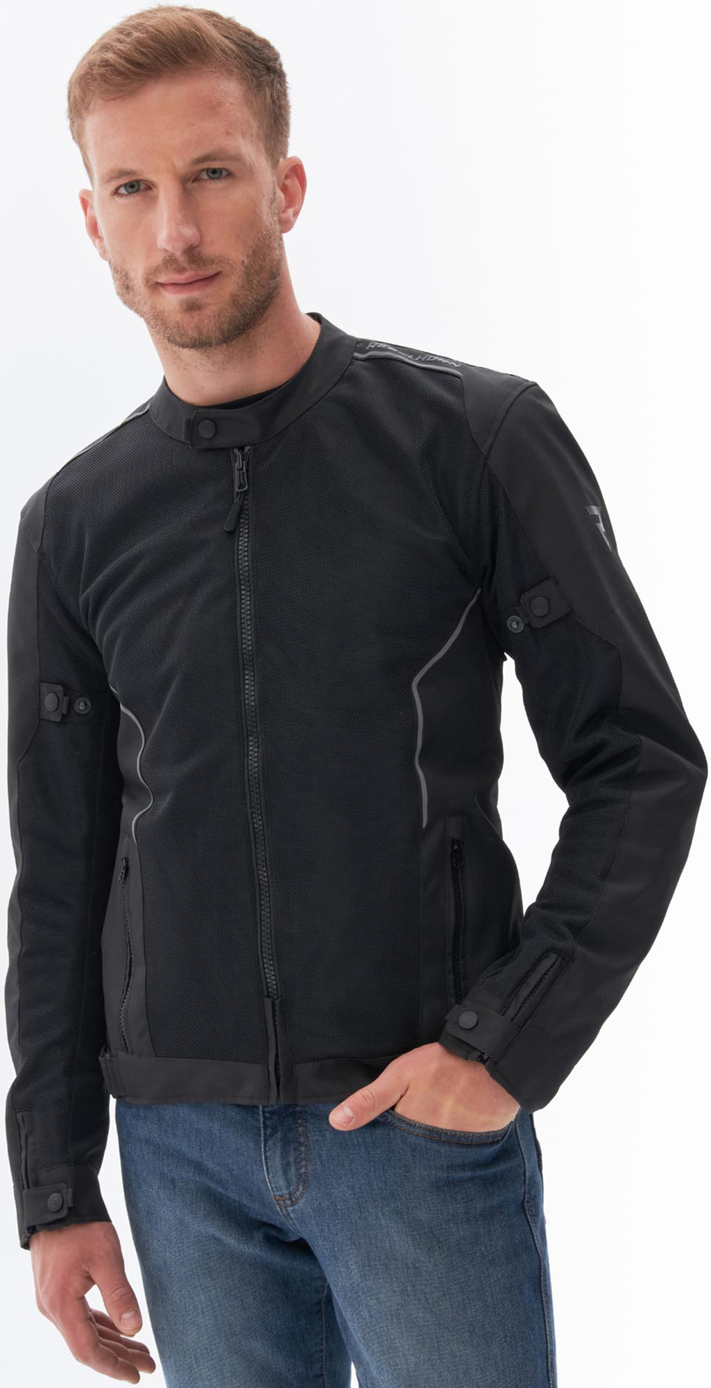 Rebelhorn Wave Motorcycle Textile Jacket black 9XL Figure 3