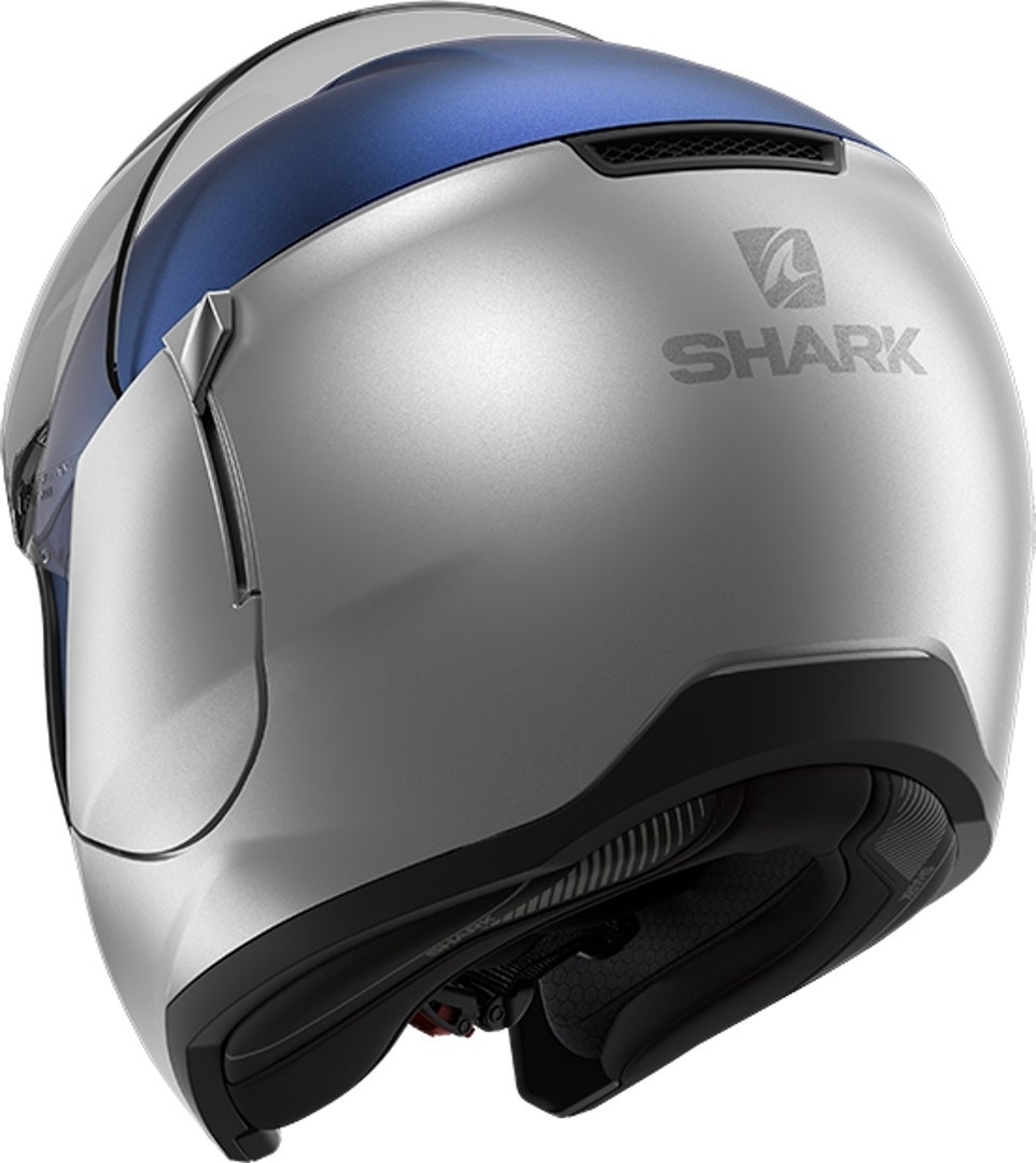 Shark Evojet Blank Dual Helmet blue/silver XL (61/62) Figure 2