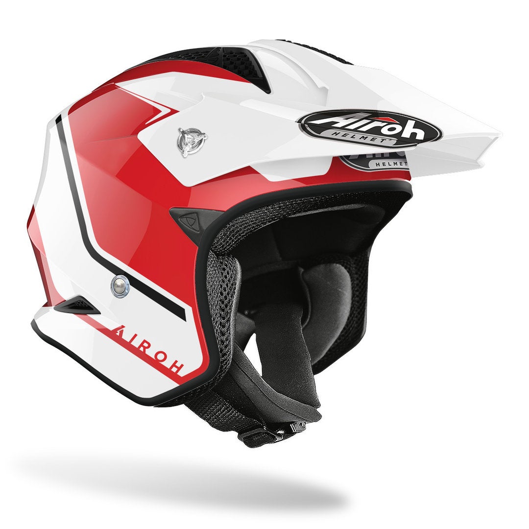 Airoh TRR S Keen Trial Jet Helm rood/wit Verlies (59/60) Figuur 2