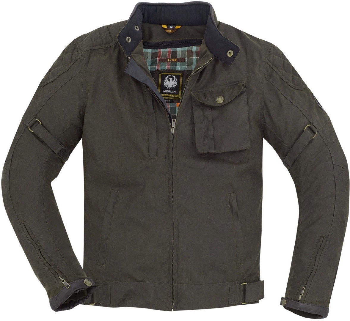 Merlin Lythe Motorrad Wachsjacke braun 4XL Abbildung 3