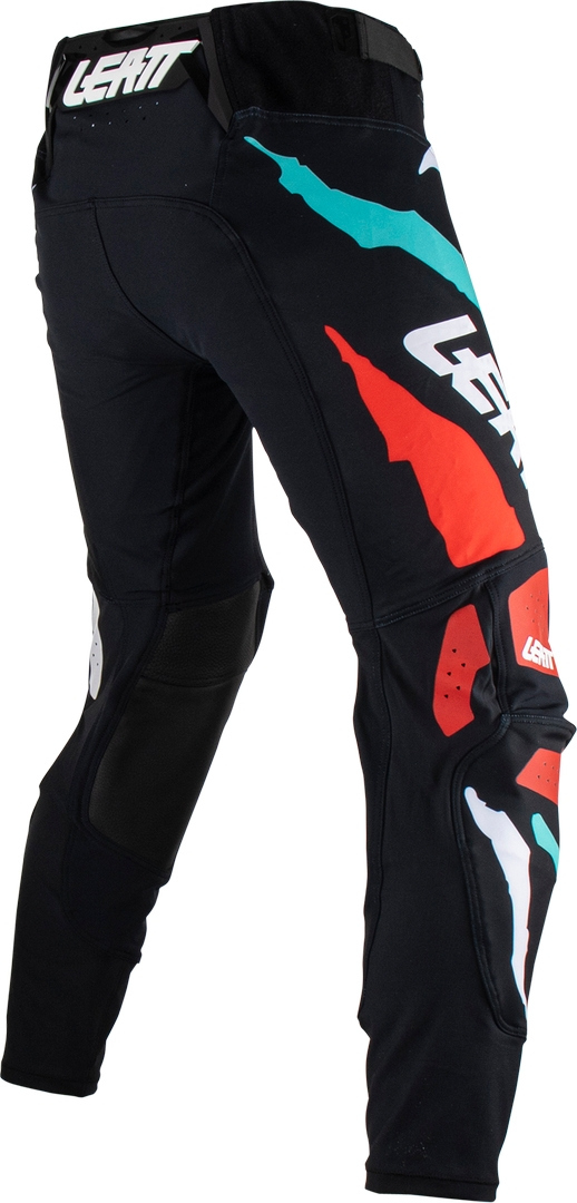 Leatt 5.5 IKS Tiger Pantaloni de motocross Negru/Roșu/Albastru S Figura 2