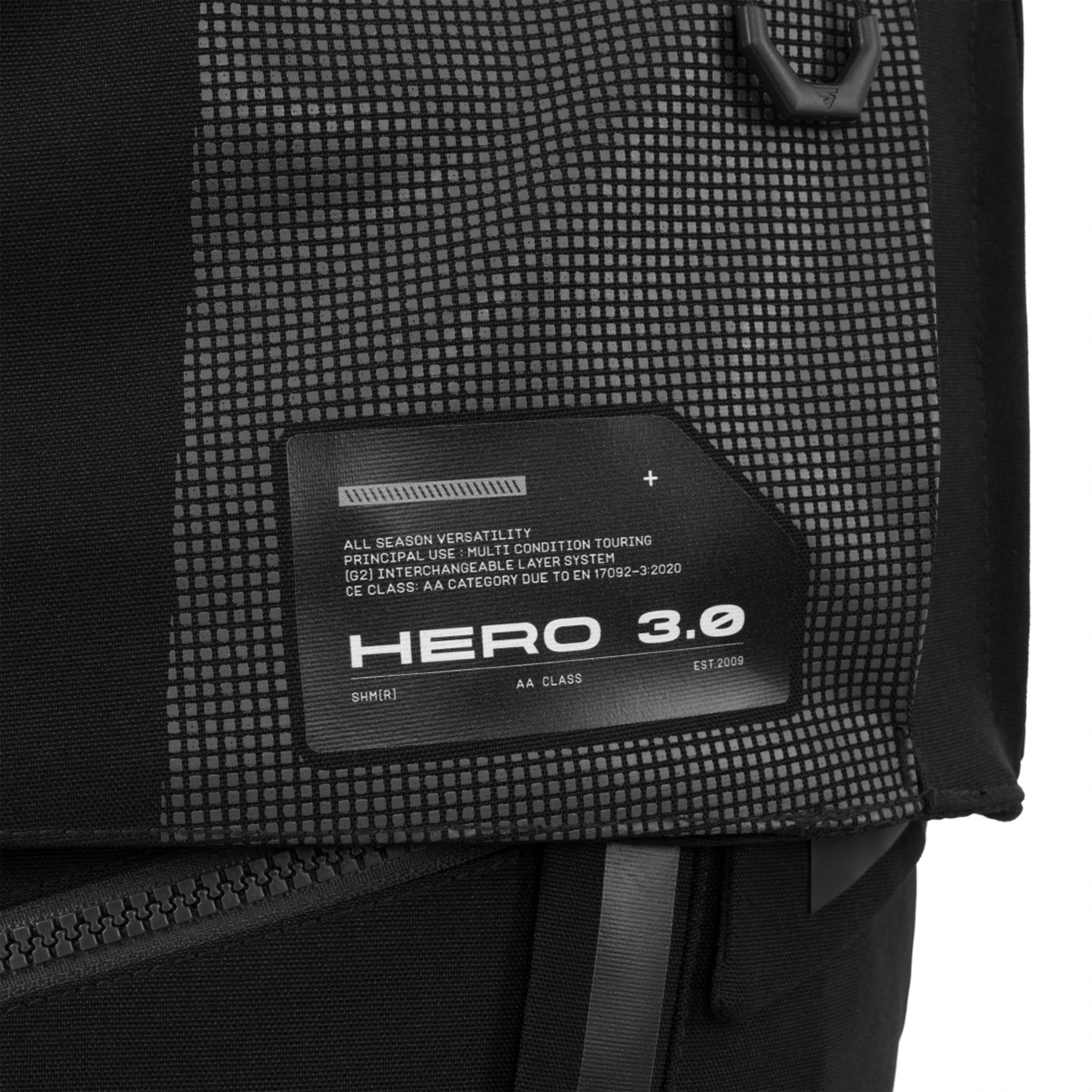 SHIMA Hero 3.0 Motorcycle Textile Jacket black 3XL Figure 25