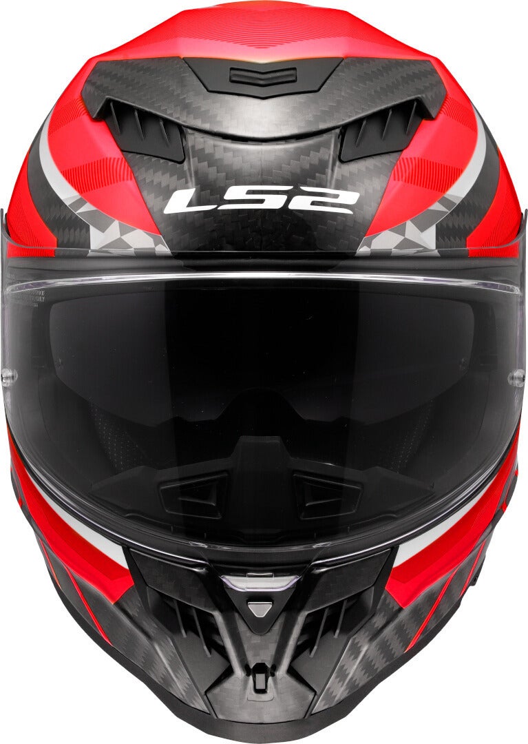 Side view of LS2 FF807 Dragon Trax Carbon Helmet