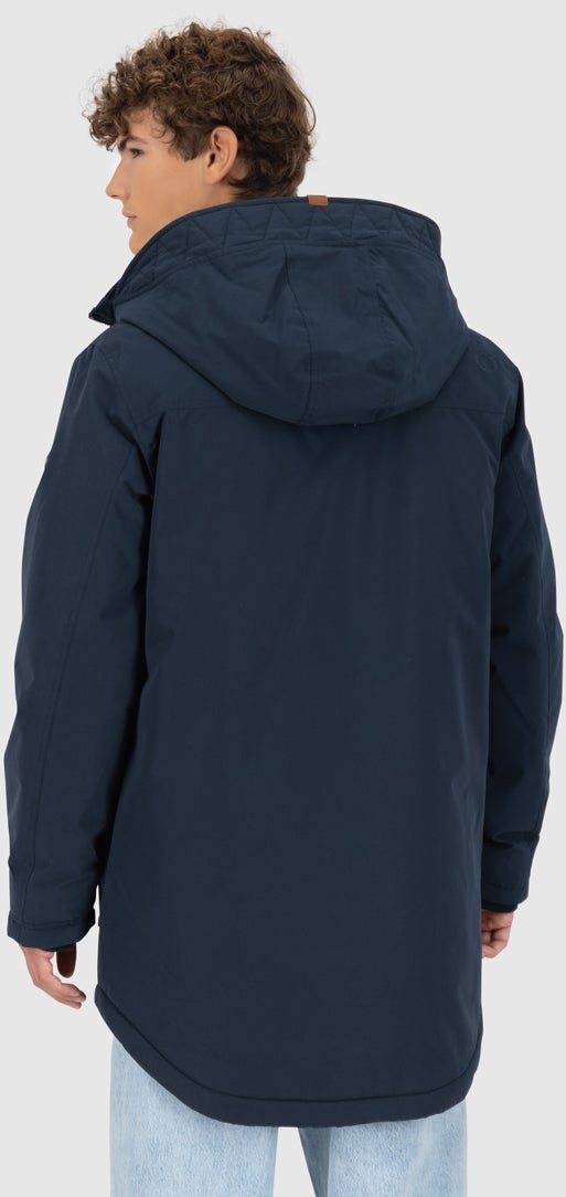 Alife And Kickin RonAK A Parka Parka bleu foncé XL Figure 4