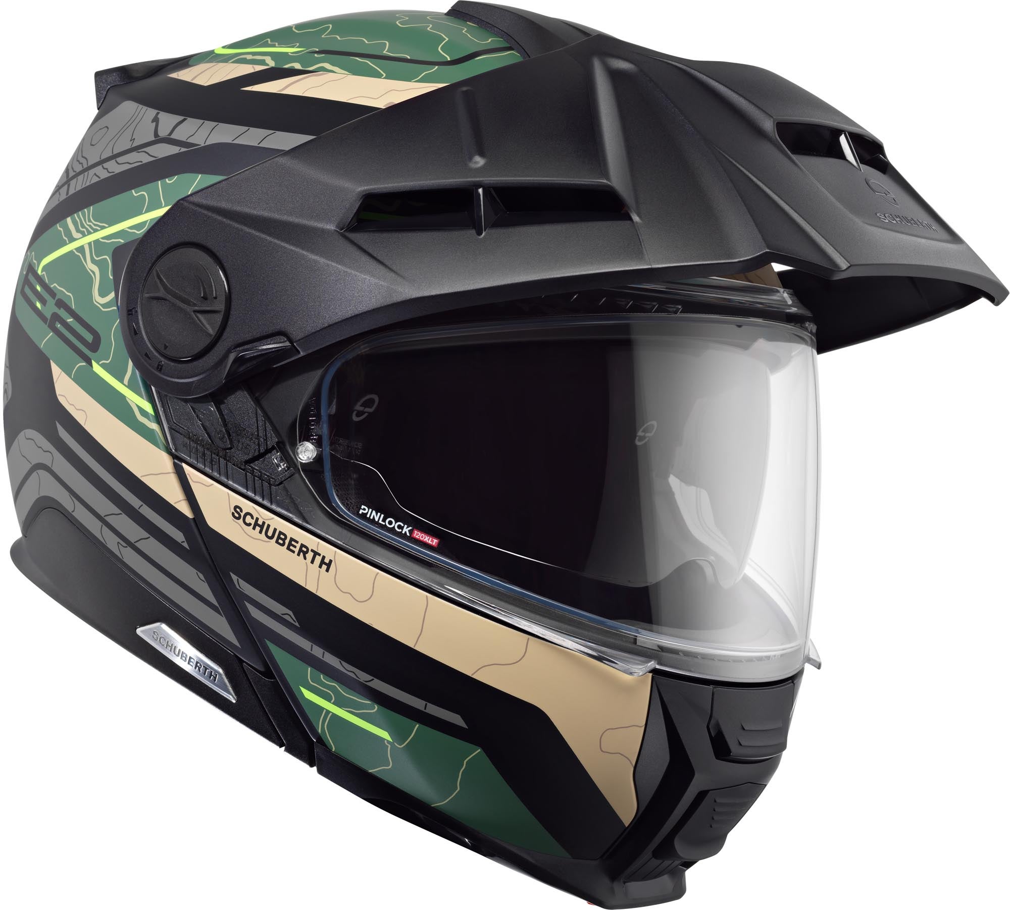 Schuberth E2 Expedition Čelada zelena L (59) Slika 6
