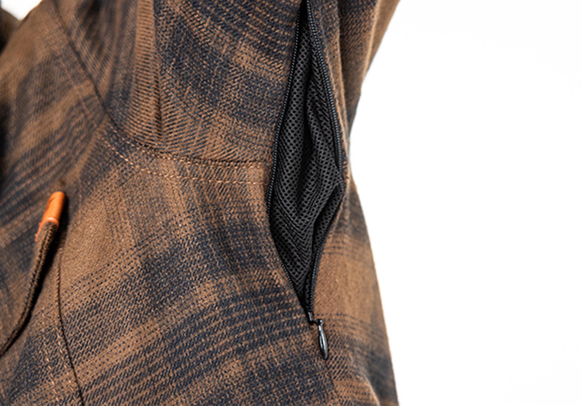 John Doe Motoshirt Skjorte brun M Figur 10