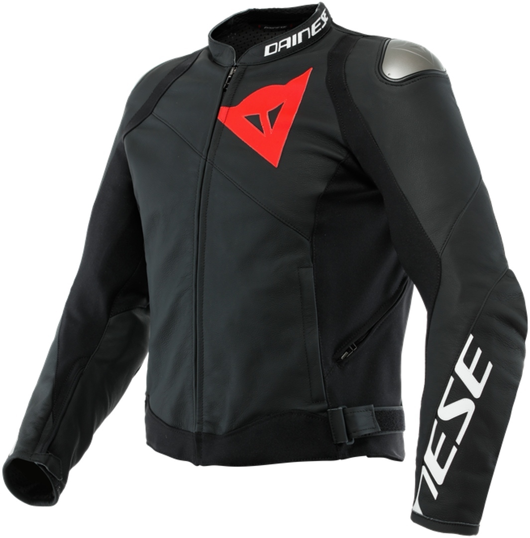 Dainese Sportiva Jachetă de piele de motocicletă negru 44 Figura 1