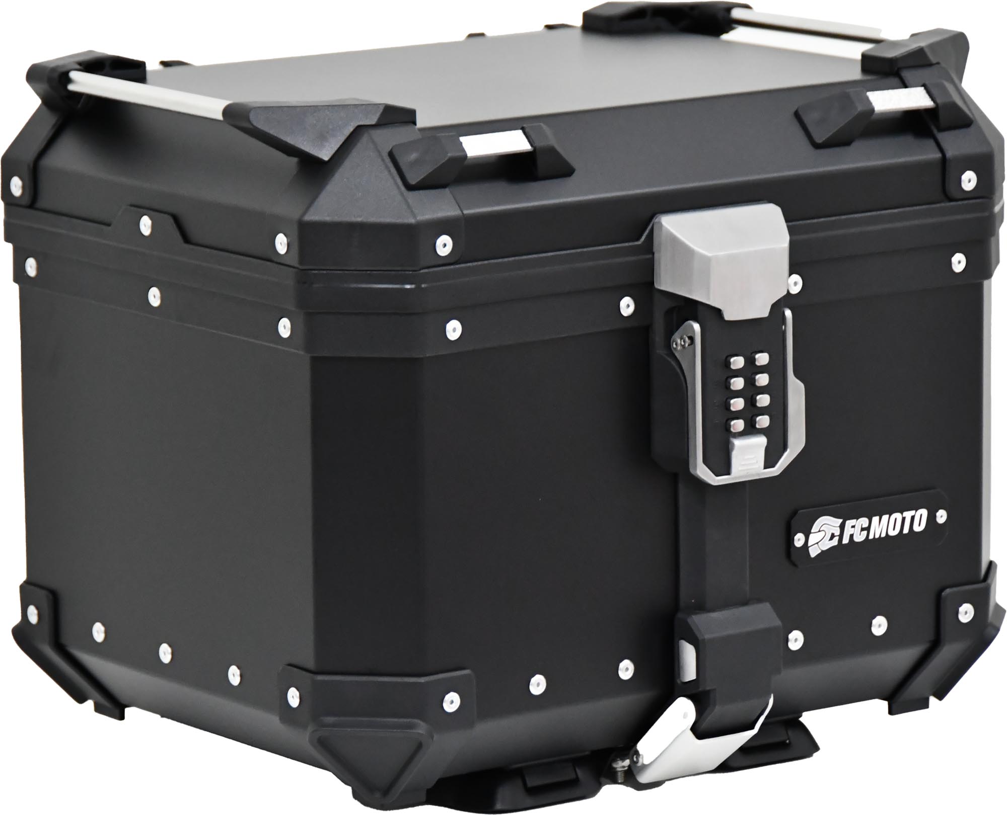 FC-Moto Terreno X Cutie superioară Alu fără cheie negru 45 Ltr. Figura 1