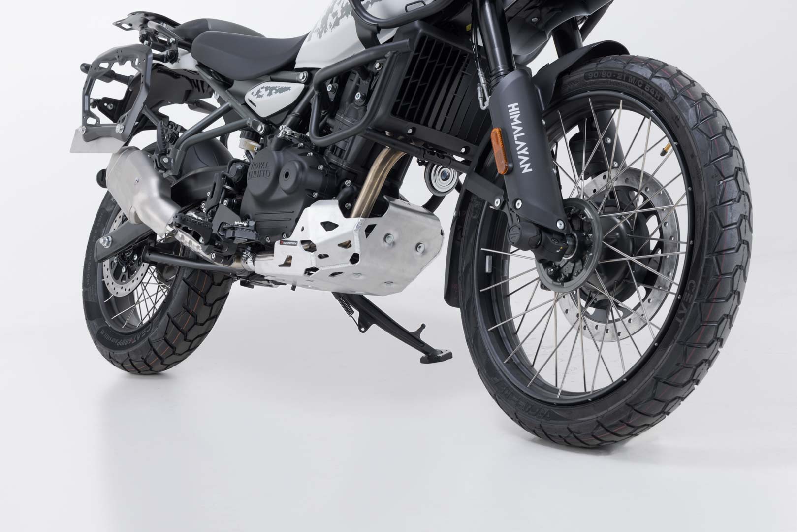 SW-Motech Protector motor - Argintiu. Royal Enfield Himalayan 450 / Rally. Figura 1
