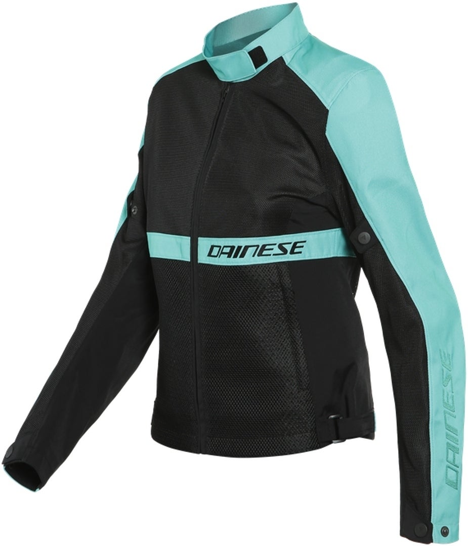 Dainese Ribelle Air Tex Ladies Motorcycle Textile Jacket black/turquoise 44 Figure 1