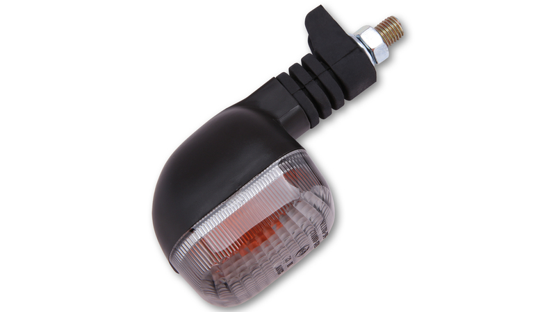 HIGHSIDER Smart Duc-Style Lampa Indikator Kropp Svart / Lins Rökt (1st), Fram Höger & Bak Vänster Figur 5