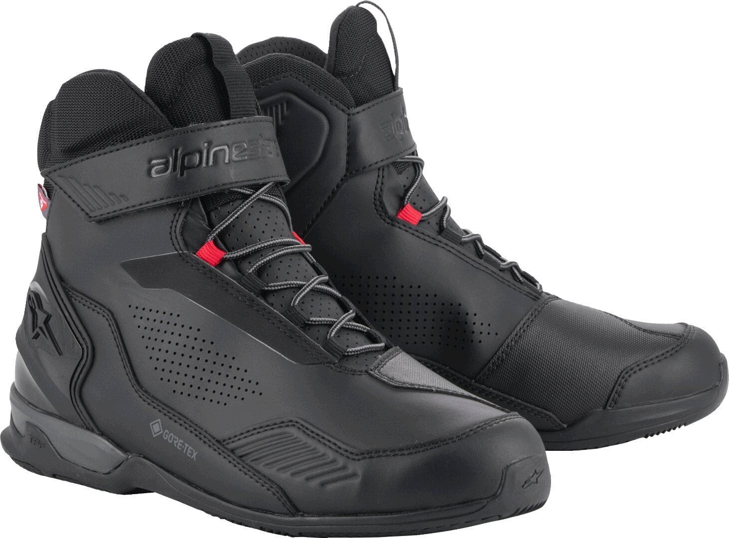 Alpinestars Men's Black/Grey Austral Gtx Waterproof Motorcycle Shoes