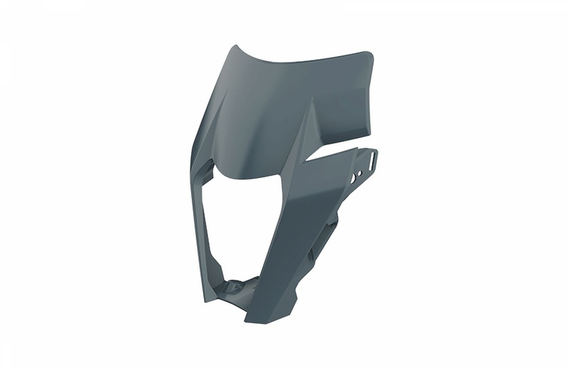 POLISPORT Plaque phare noir KTM Figure 3