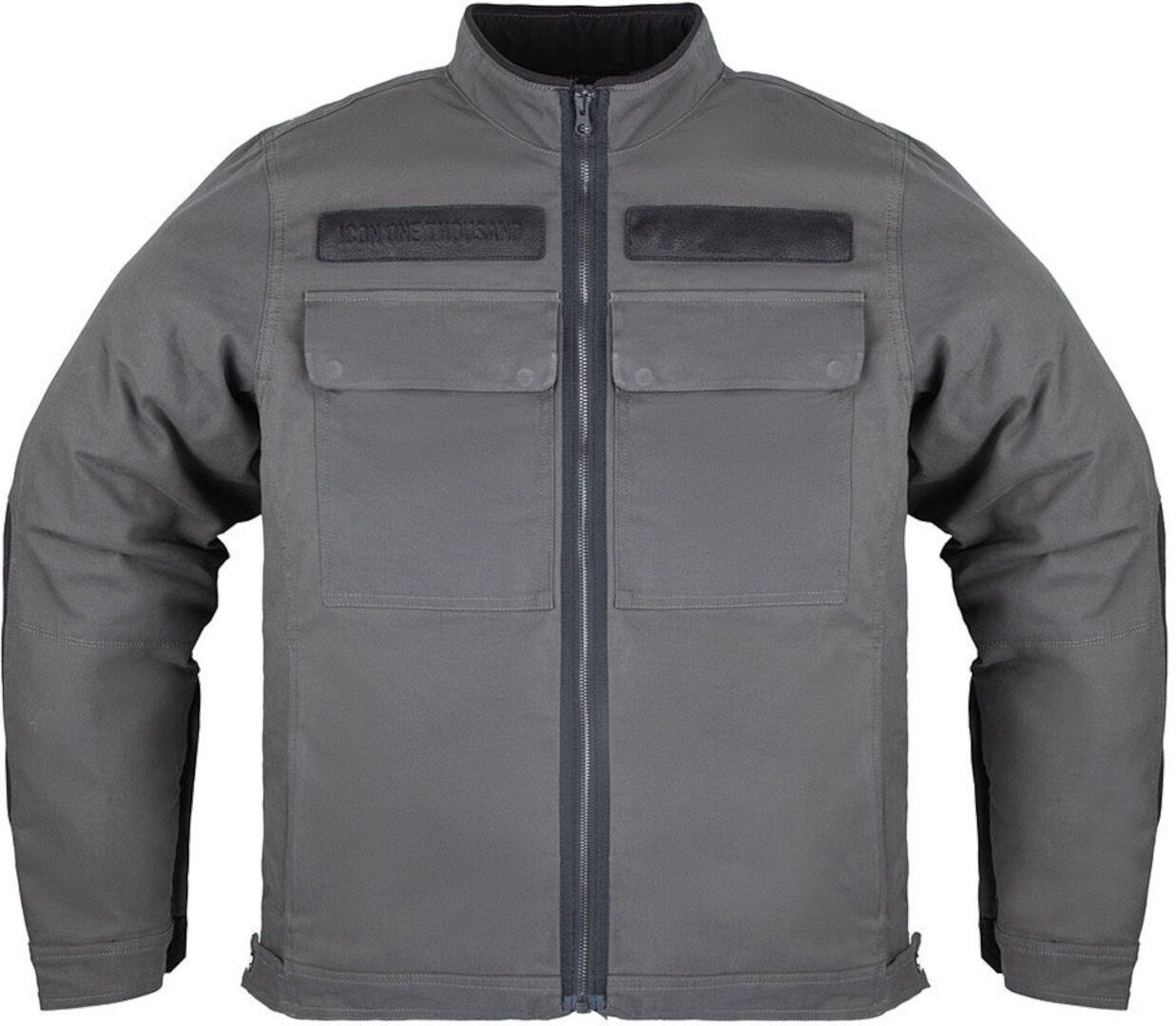 Icon Mototanker Motorrad Textiljacke schwarz L Abbildung 2