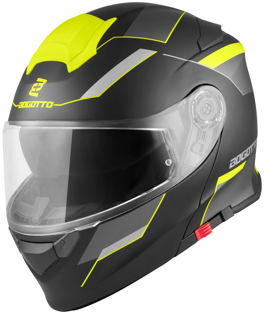 Bogotto V271 Delta Casco nero opaco/giallo S Figura 3