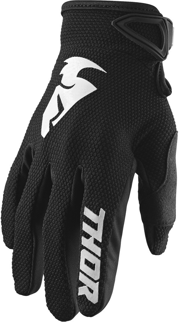Thor Sector Motocross handsker Sort XS Figur 1