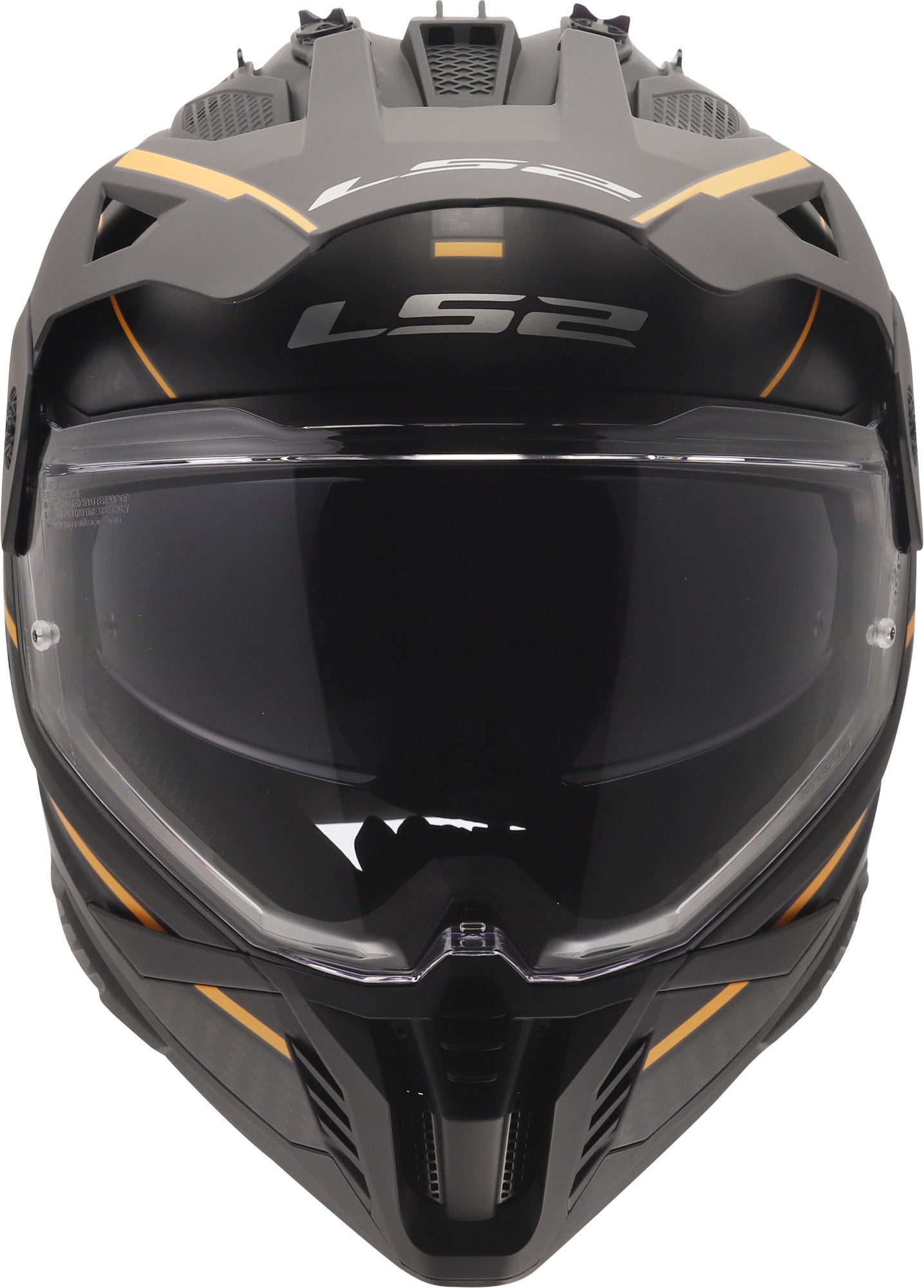LS2 MX702 Pioneer II Atron Cască Enduro Negru/Portocaliu M (57/58) Figura 5