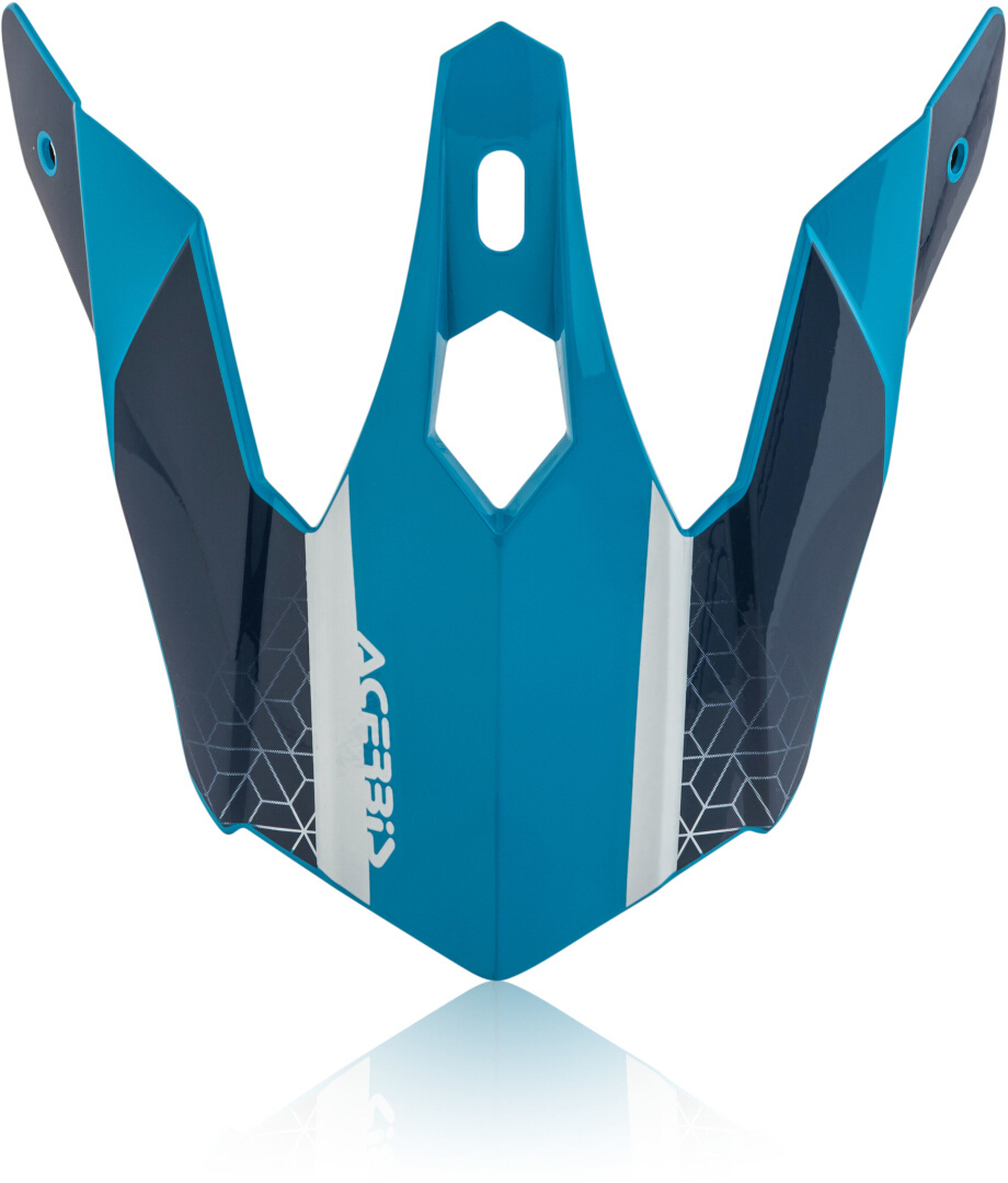 Acerbis Steel Kinder/Eclipse Vârful Casca portocaliu/albastru Figura 8