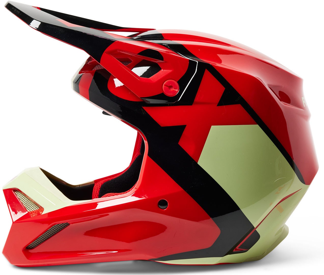 FOX V1 Xpozr Motocross Helmet red M (57/58) Figure 5