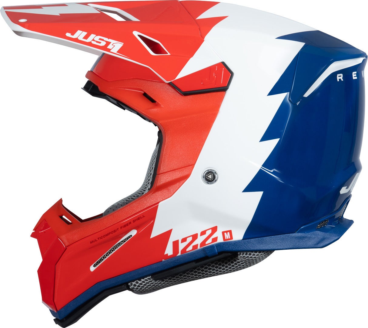 Just1 J22F Revolte Motocross Helmet L (59/60) Figure 5
