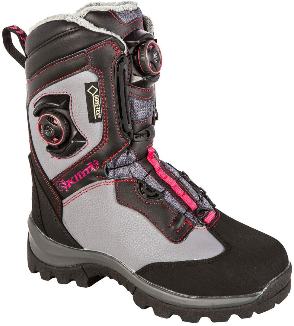 Klim Aurora Gtx Boa Lady レディーススノーブーツ ダークグレー 10 図1