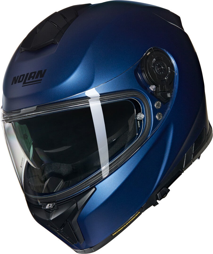 Nolan N80-8 Classico Nobile N-Com Casco Blu opaco XL (62) Figura 1