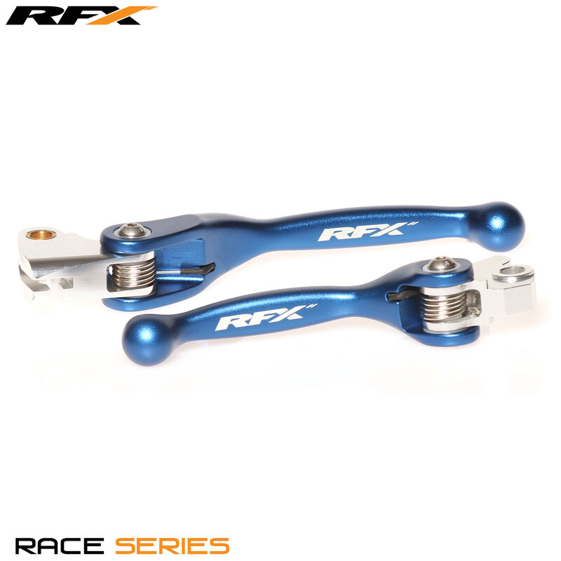 RFX Jeu de leviers flexibles forgés Race (Bleu)