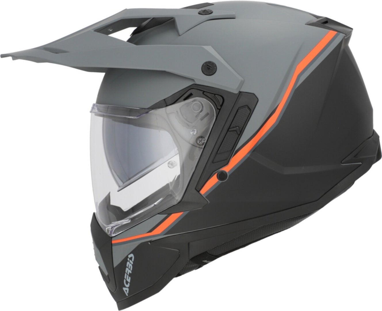 Acerbis Assault Graphic Enduro Helm schwarz matt/orange L (59/60) Abbildung 3