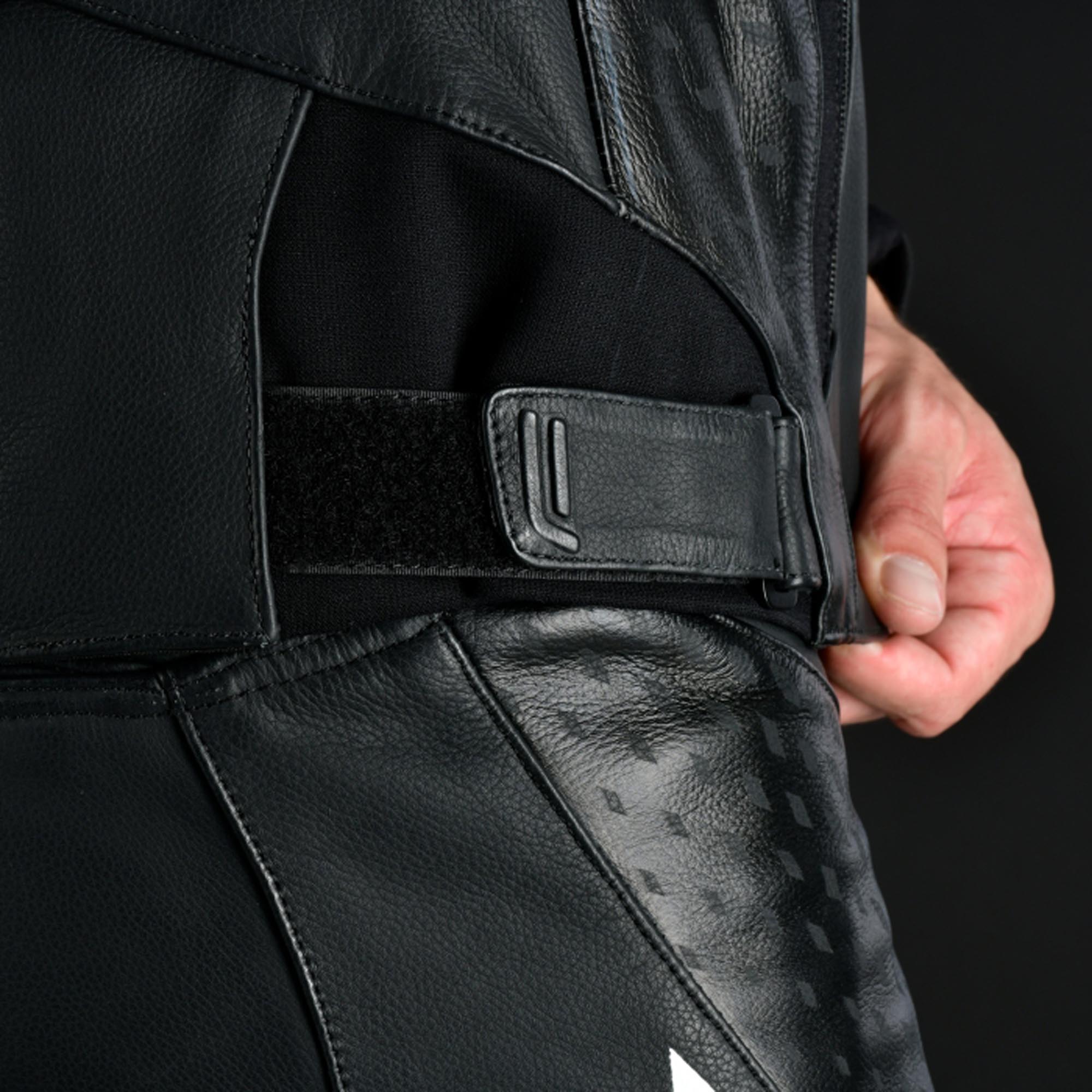 Oxford Nexus 1.0 Jaqueta de couro de motocicleta preto/branco 46 Figura 11