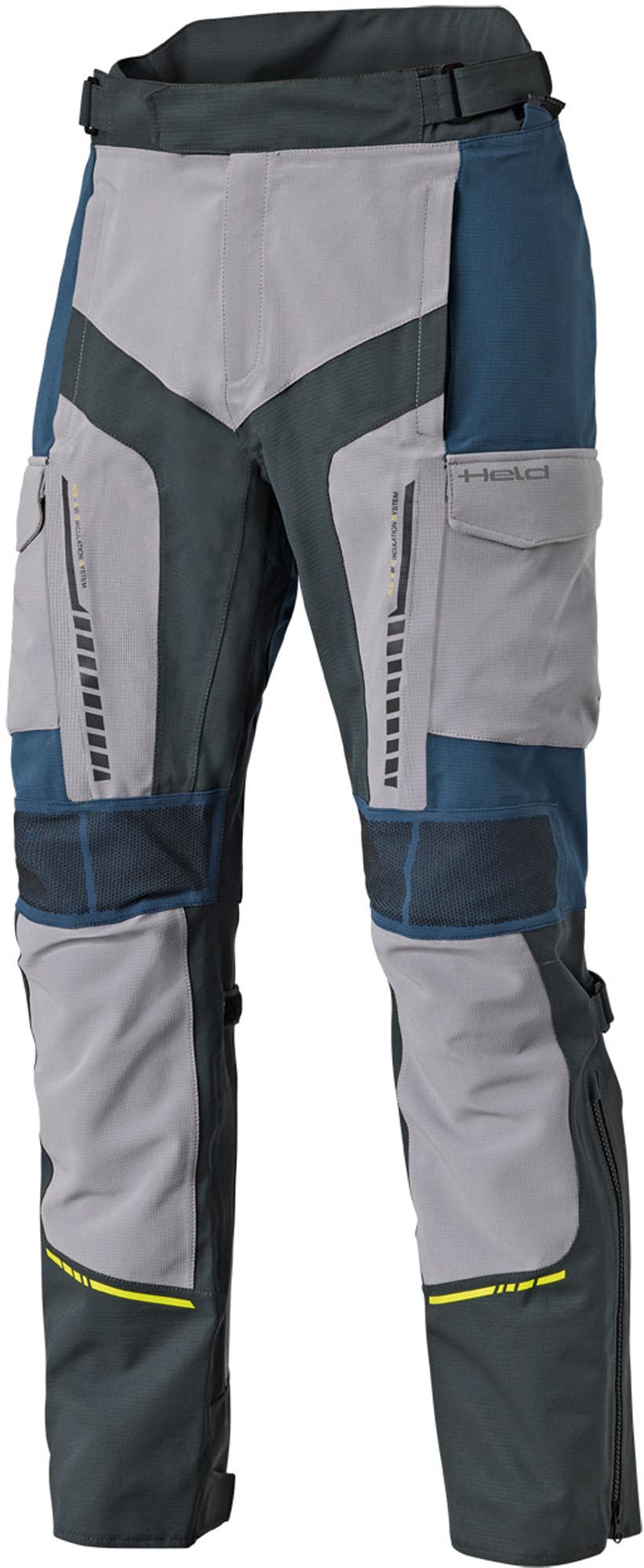 Held Tamarack Motorcycle Pants grey/blue Long L Figure 1