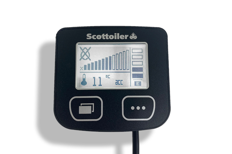 SCOTTOILER eSystem 3.1 Uleior de lanț + Lubrifiant albastru standard Figura 3