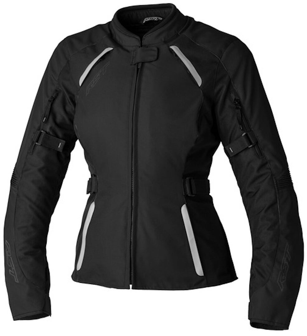 RST Ava waterdichte dames motorfiets textiel jas Zwart 3XL Figuur 1