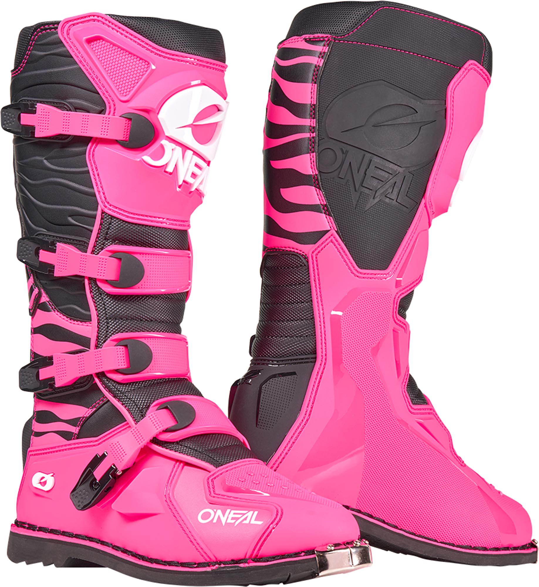 Oneal 3SRS EC Zebra Motocross Boots pink 41 Figure 4