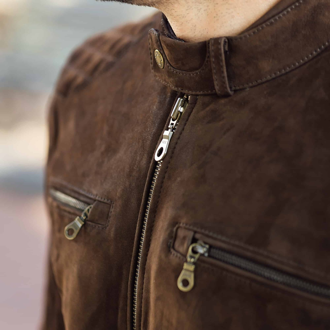 Merlin Torsten TFL D3O Motorcycle Leather Jacket brown L Figure 6