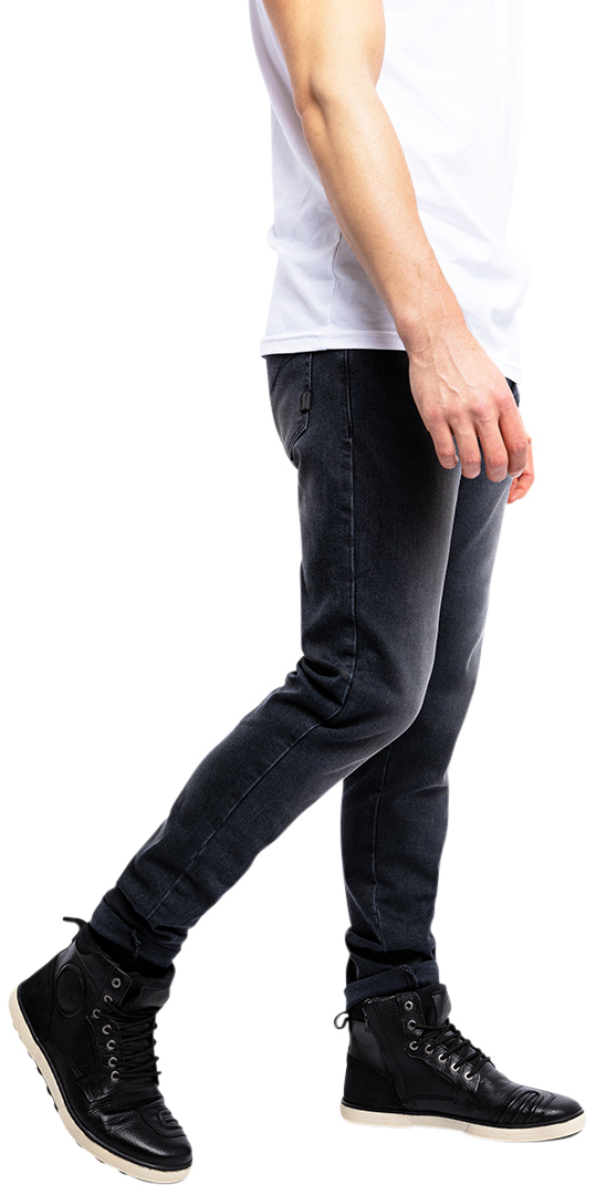 Side view of John Doe Taylor Mono Motorcycle Jeans